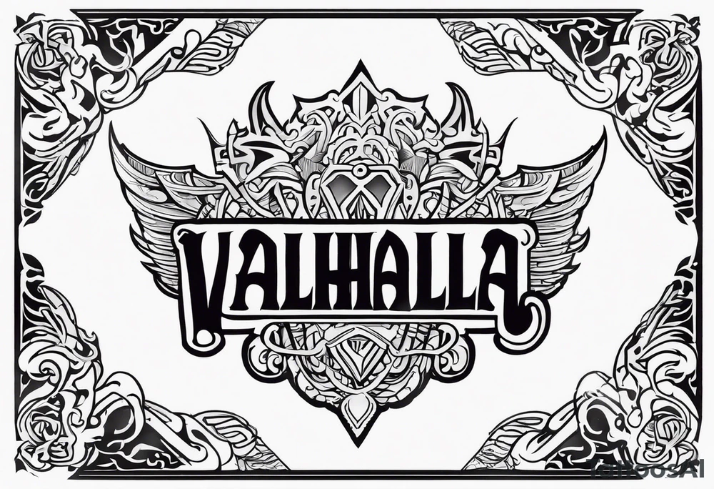 Valhalla tattoo idea