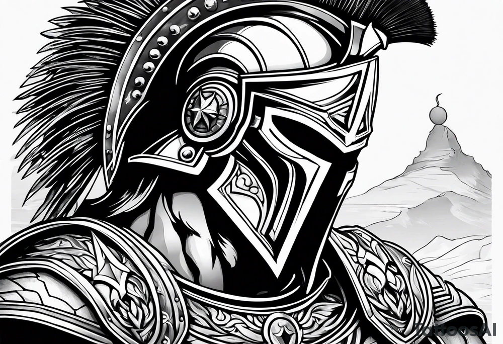 Spartan tattoo idea