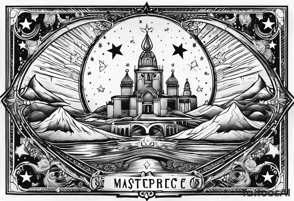 star tarot tattoo idea