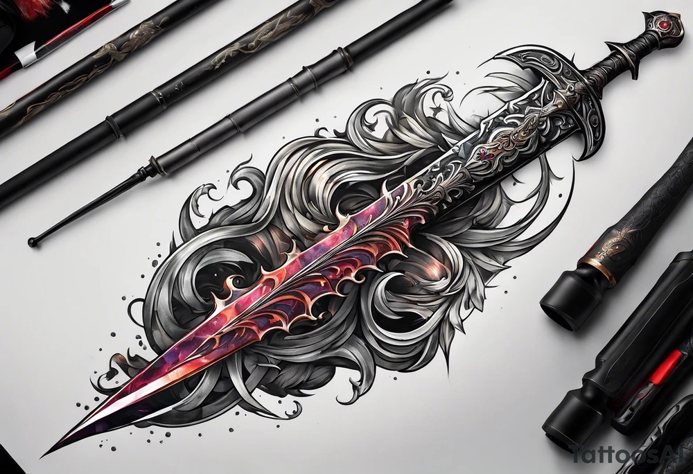 Leviathan sword tattoo idea