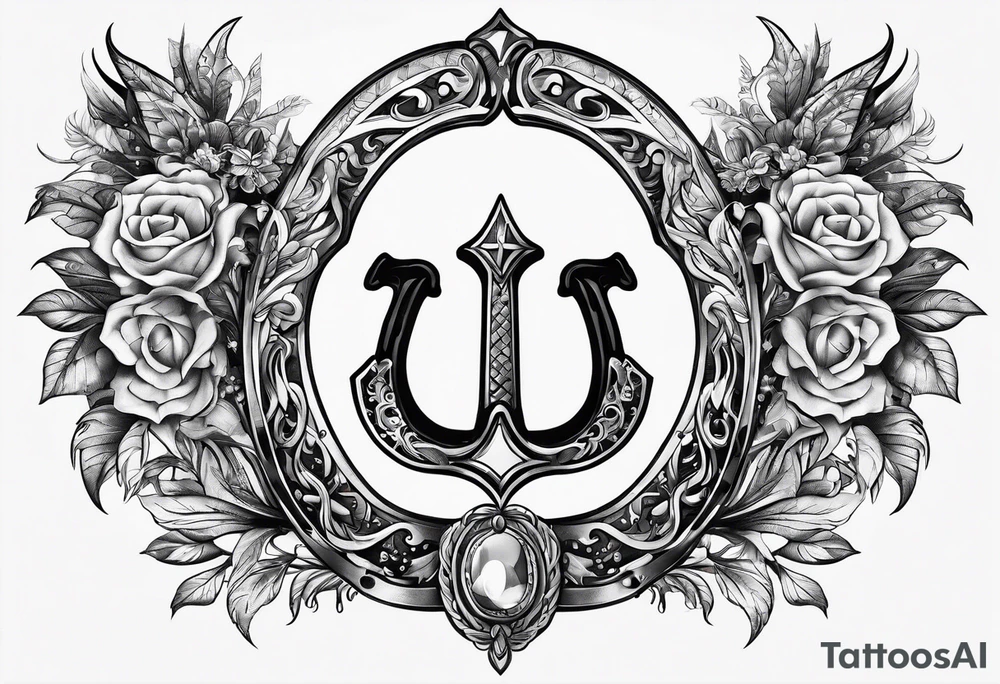 horseshoe tattoo idea