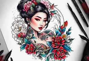 Beautiful masterpiece tattoo idea