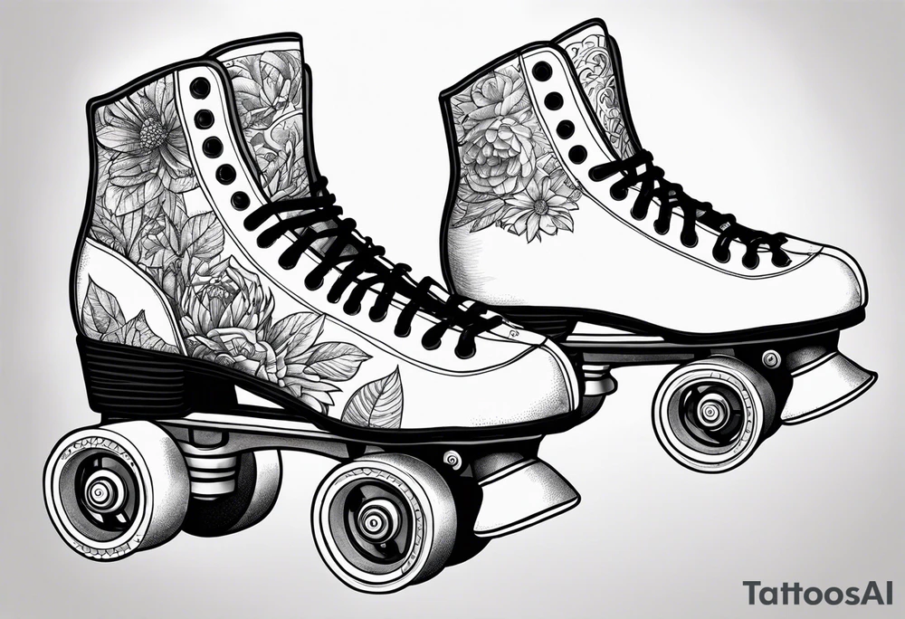 Rollerskates riedell 172 tattoo idea
