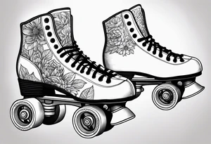 Rollerskates riedell 172 tattoo idea
