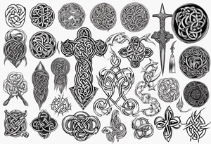 New Zealand/Irish Celtic tattoo idea