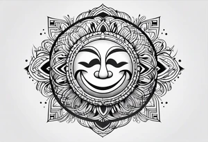 Smiley tattoo idea