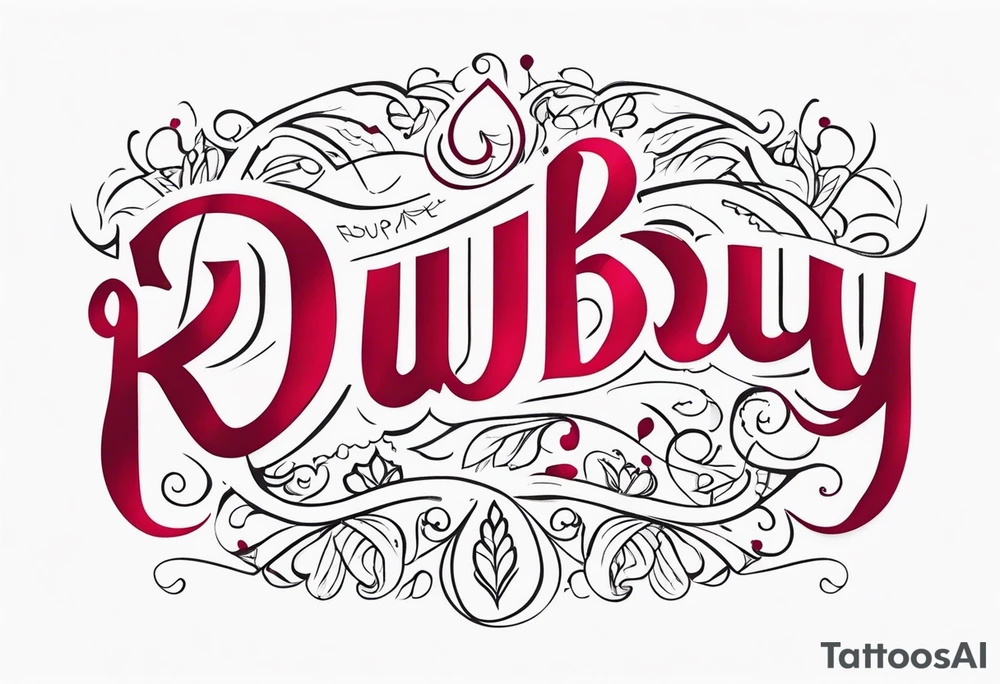 Ruby 🐾 tattoo idea