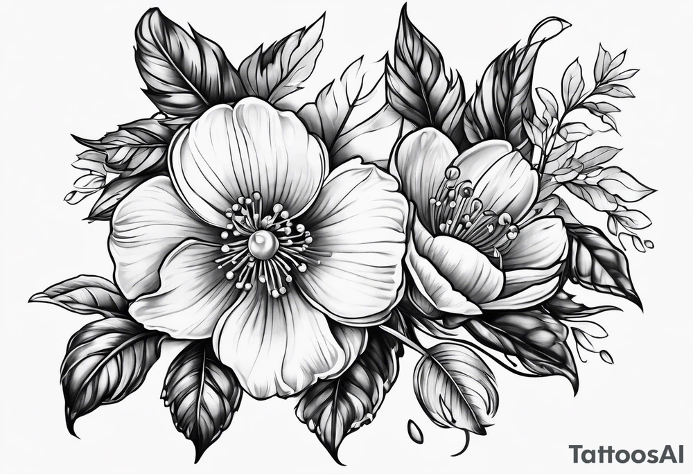 Hawthorn tattoo idea