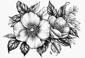 Hawthorn tattoo idea