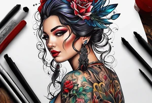 ulster hand tattoo idea