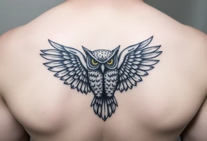 Owl tattoo idea