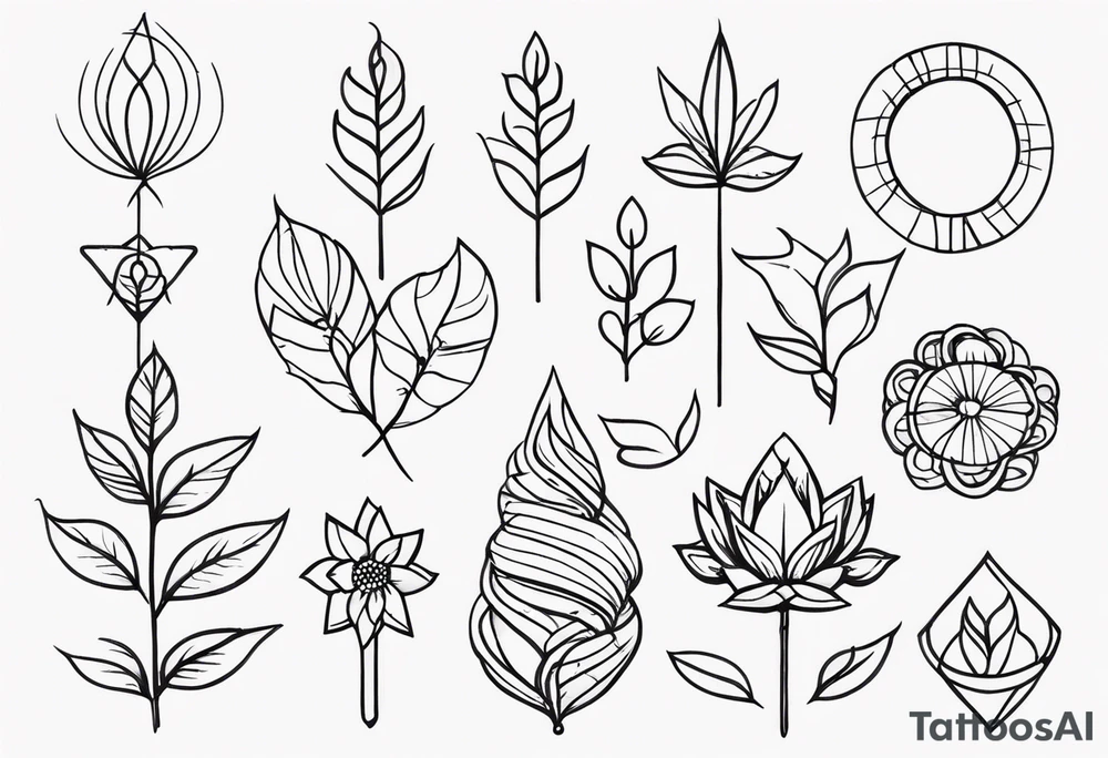 Stick tattoo idea