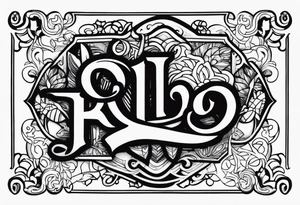 Richardson forever tattoo idea
