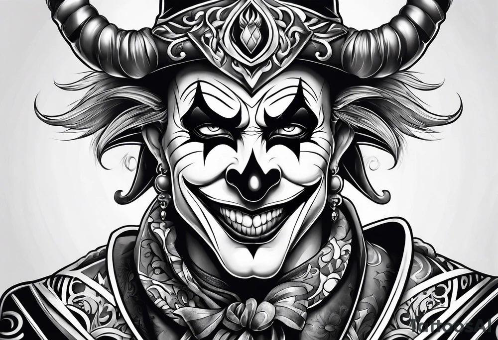 Jester tattoo idea