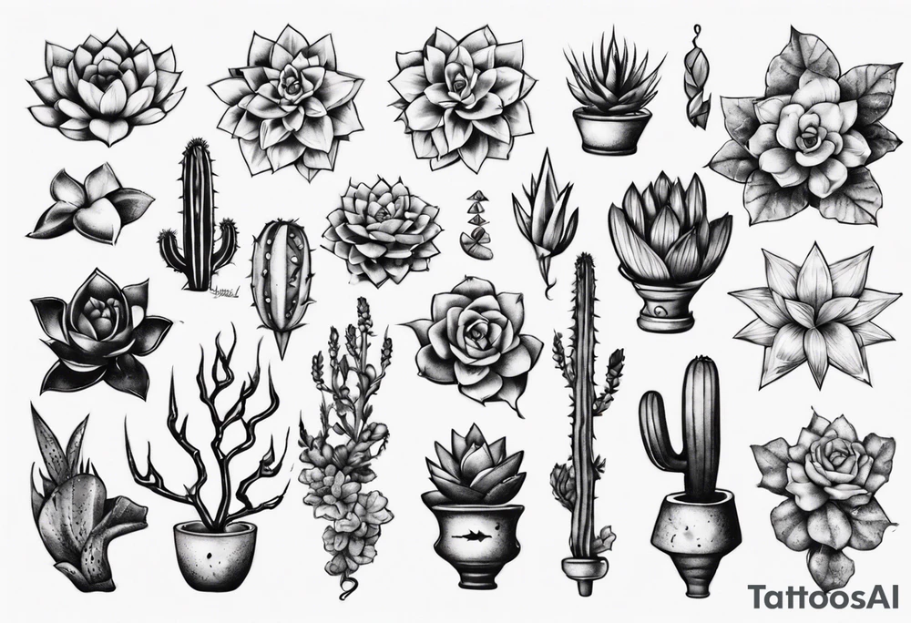 suculentas tattoo idea