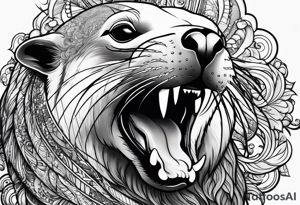 Sea lion tattoo idea