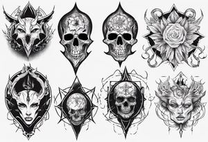 Dark Fantasy tattoo idea