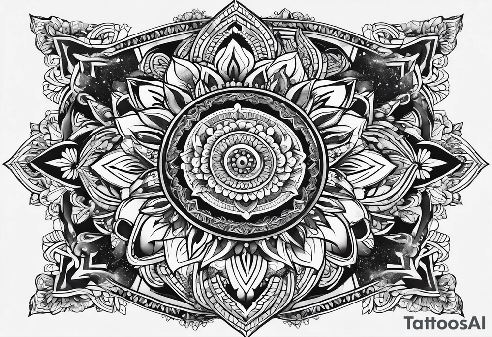 mandala tattoo idea
