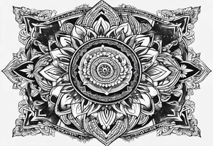 mandala tattoo idea