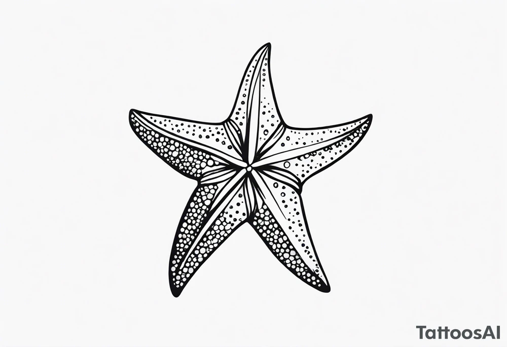 Starfish bracelet tattoo idea