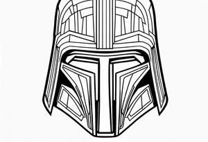 Darth Revan’s mask tattoo idea