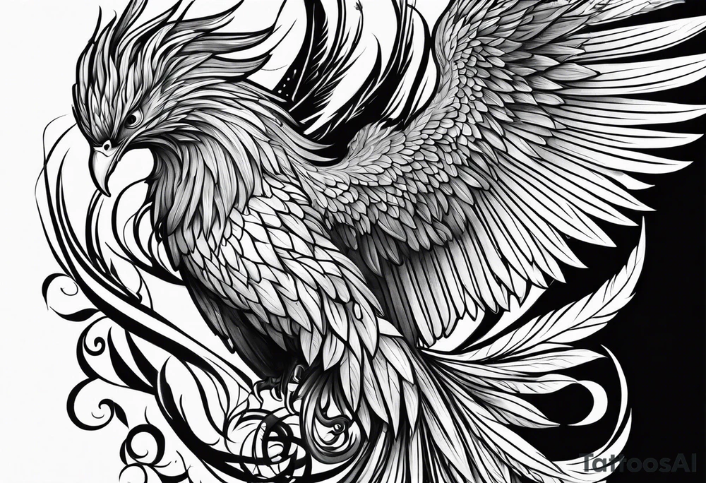 phoenix tattoo idea