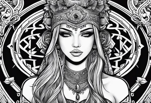 Vinyl, Gaming tattoo idea