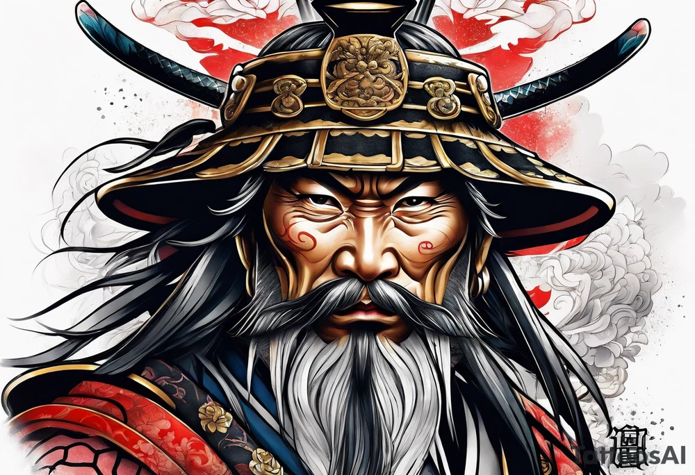 Samurai tattoo idea