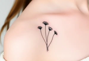 Wildflowers tattoo idea