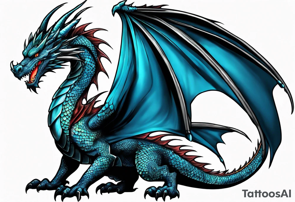 Eragon dragon tattoo idea