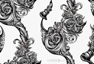 Italian horn tattoo idea