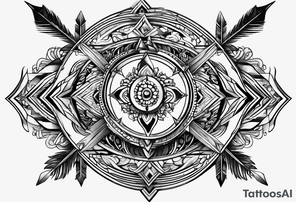 Arrow tattoo idea