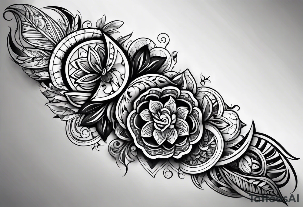 forearm filler tattoo idea
