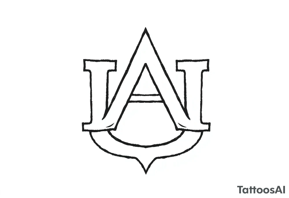 Auburn symbol tattoo idea