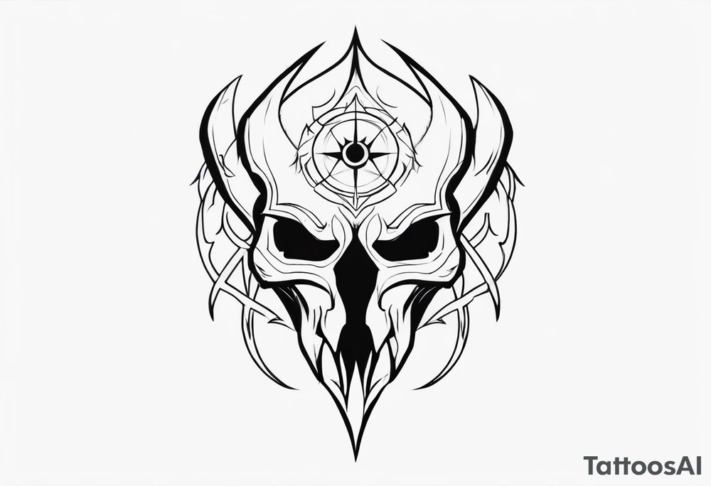 Ghostmane tattoo idea