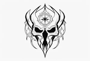 Ghostmane tattoo idea