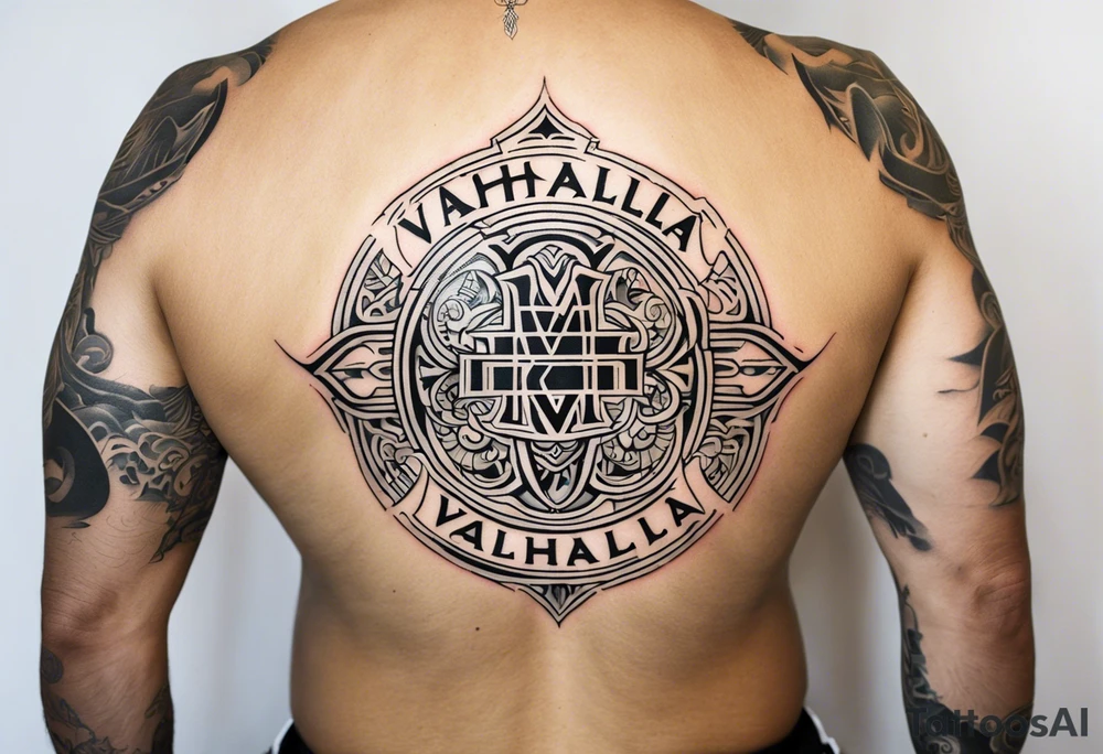 Valhalla tattoo idea
