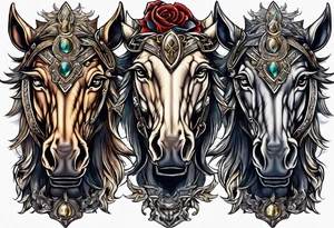 Four horsemen tattoo idea