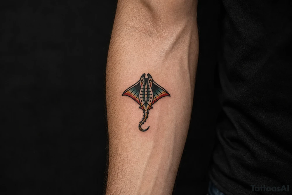 stingray tattoo idea