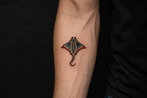 stingray tattoo idea