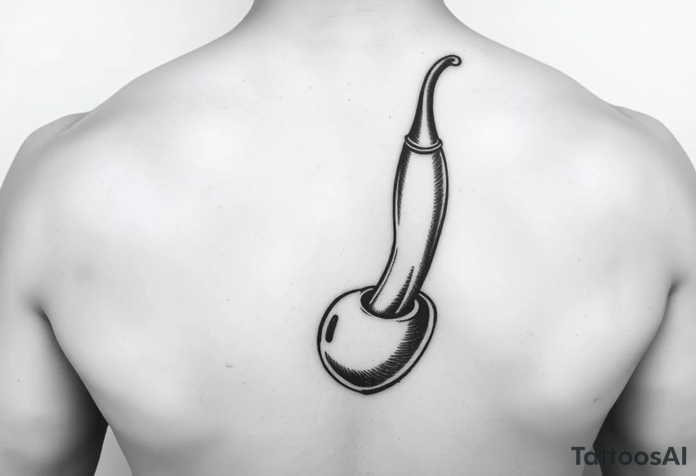 erect penis spurting onto woman's breast tattoo idea