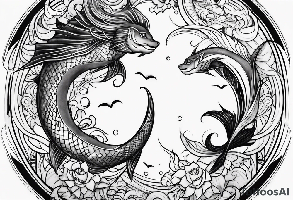 masculine pisces friendship tattoo idea tattoo idea