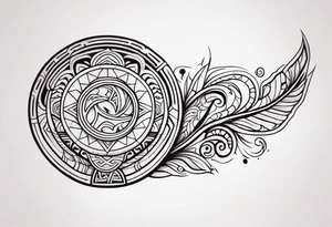 maori tribal  half sleeve tattoo tattoo idea