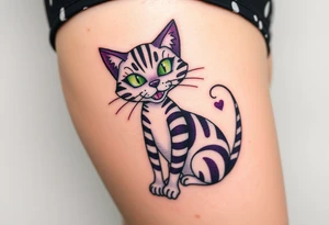 Cheshire cat, we're all mad here tattoo idea
