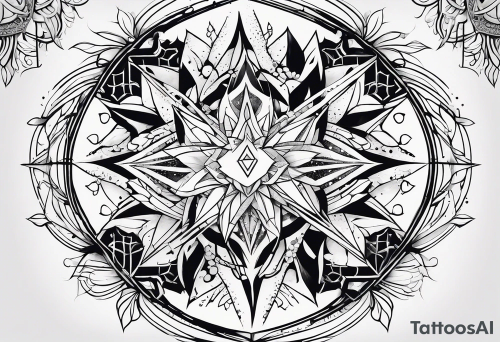 Celestial tattoo idea