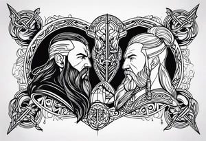 vikings captains tattoo idea