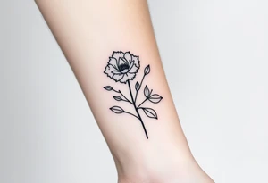 Floral urology inspired tattoo tattoo idea