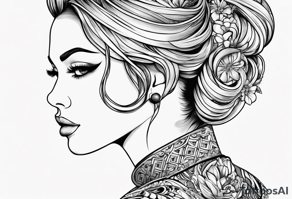 Name Jennifer tattoo idea