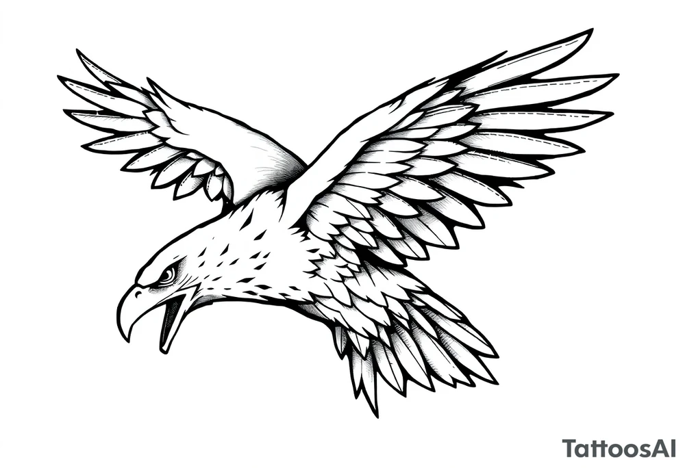 Eagle tattoo idea