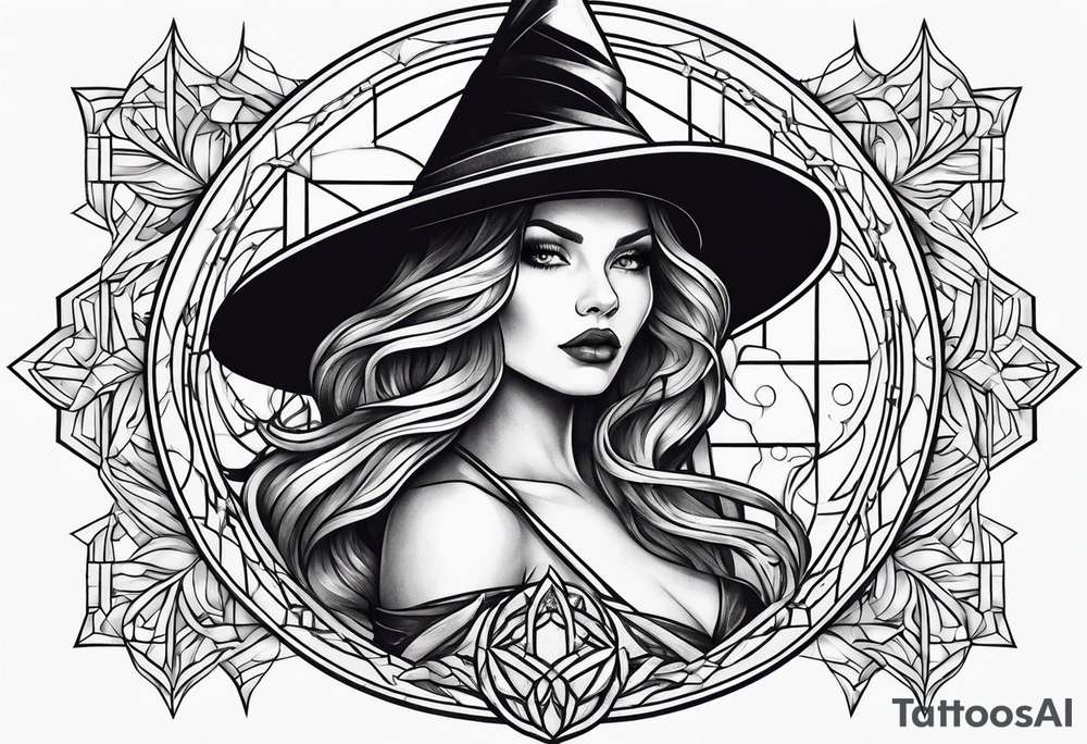 Witch tattoo idea